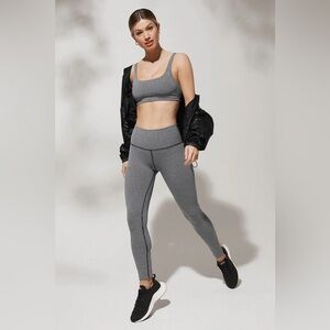 Alo Yoga High-Waist Micro Houndstooth Leggings